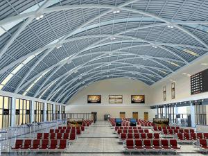 鶴壁市客運樞紐站候車廳